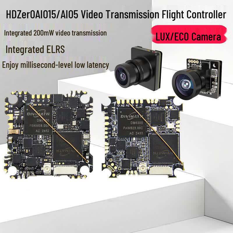 HDzero Integrated FPV Flight Controller System