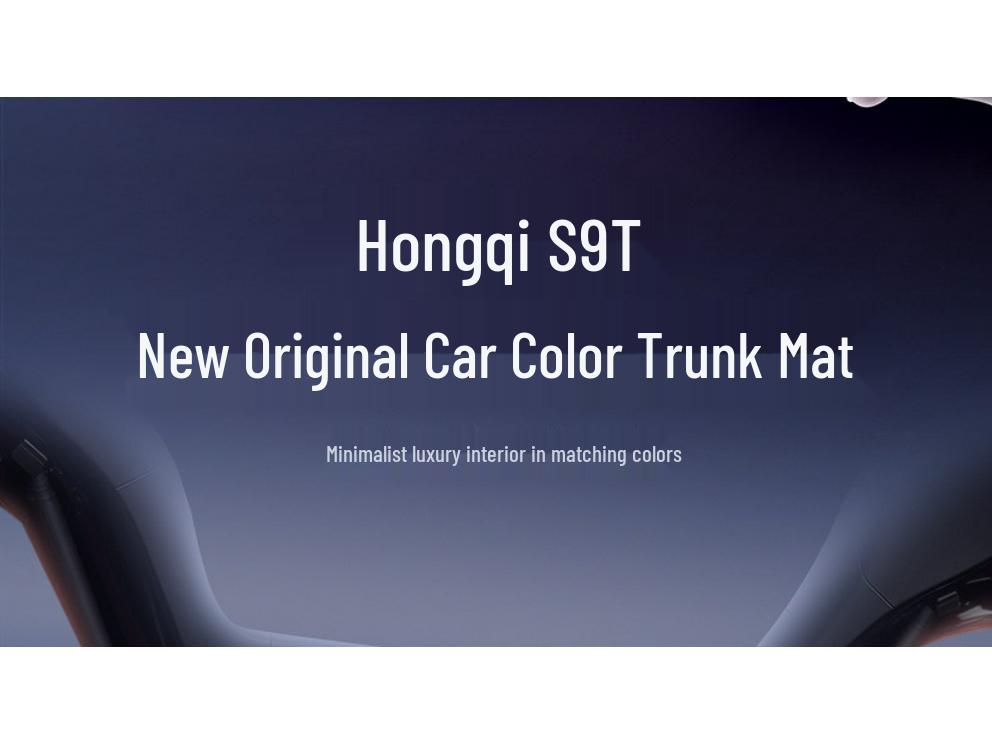 Enjoy S9T Trunk Mat for 2025 Electric/Extended Range Car - Full Coverage Interior Modifications
