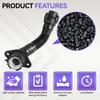 Car Crankcase Vent Hose From Valve Cover Fits For BMW X3 F25 X4 F26 X5 E70 X6 E71 F12 F13|r|n #11127584128 Air Exhaust Hose Pipe