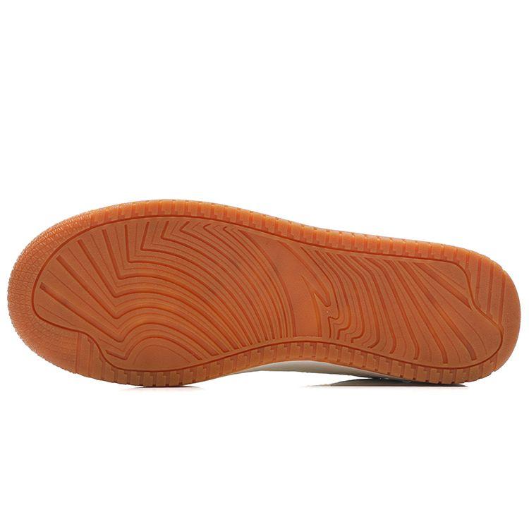 Anta Lifestyle Series Synthetic Leather Fabric Retro Trend Casual Non-Slip Wear-Resistant Shock Absorption Low-Top Skate Shoes 912138012-7