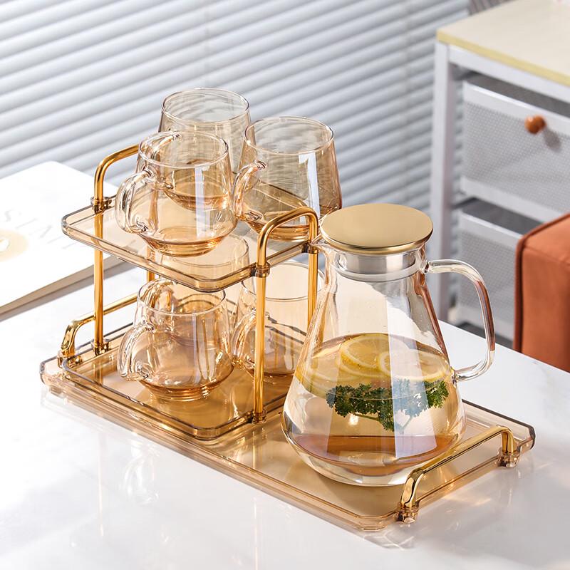 Hanyou Glass Cold Water Pitcher Set