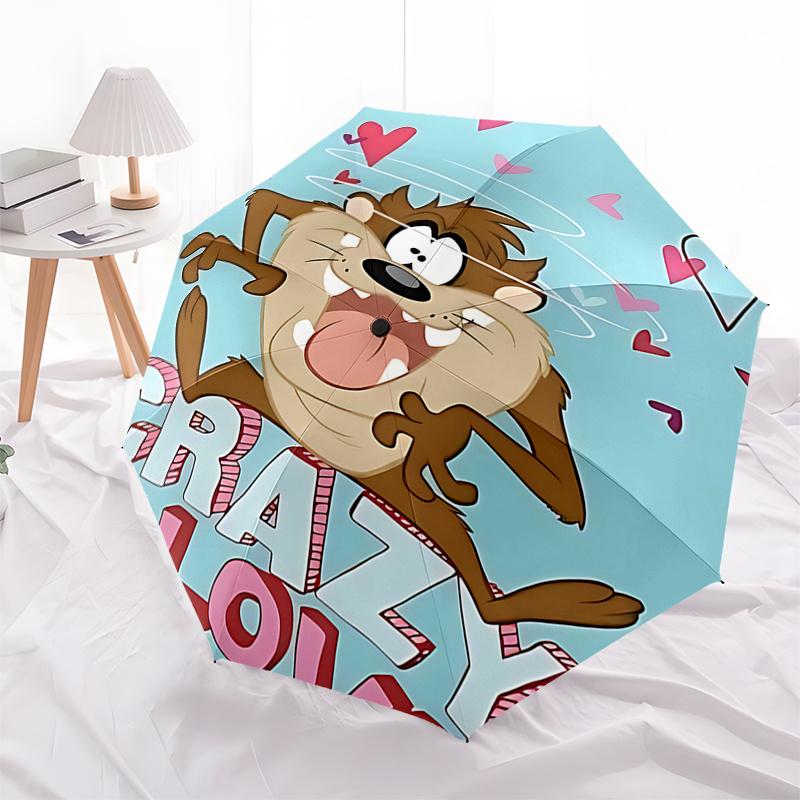 

Crazy in Love: Automatic Opening/Closing Umbrella with Foldable Design and Iron Frame - Perfect Gift for Fans, Travelers, and Everyday Use01