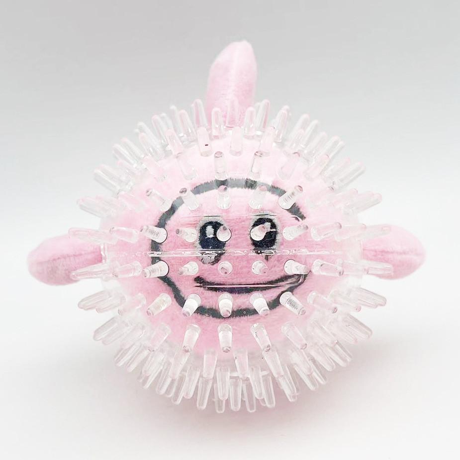 

Blue Clownfish Sounding Pet Toy With Chewable Material For Dogs рожевий