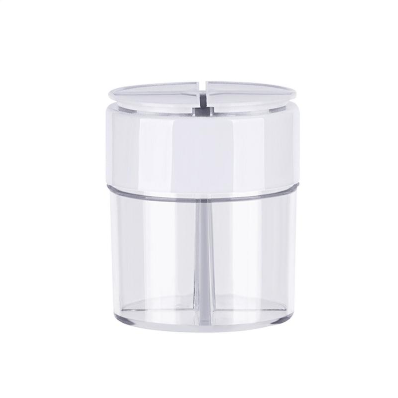 Seasoning Shakers Clear Salt Container With Lid Sugar Organizer For Cooking Baking Dining Restaurant Bar Household Bathroom