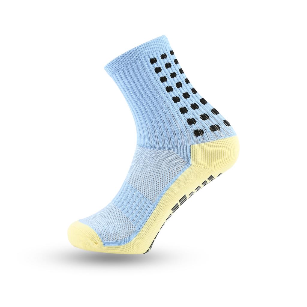 Professional Sports Football Socks, Sole Dispensing Non-Slip Socks, Towel Bottom Thickened Buffer, Men'S And Women'S Medium Tube Socks