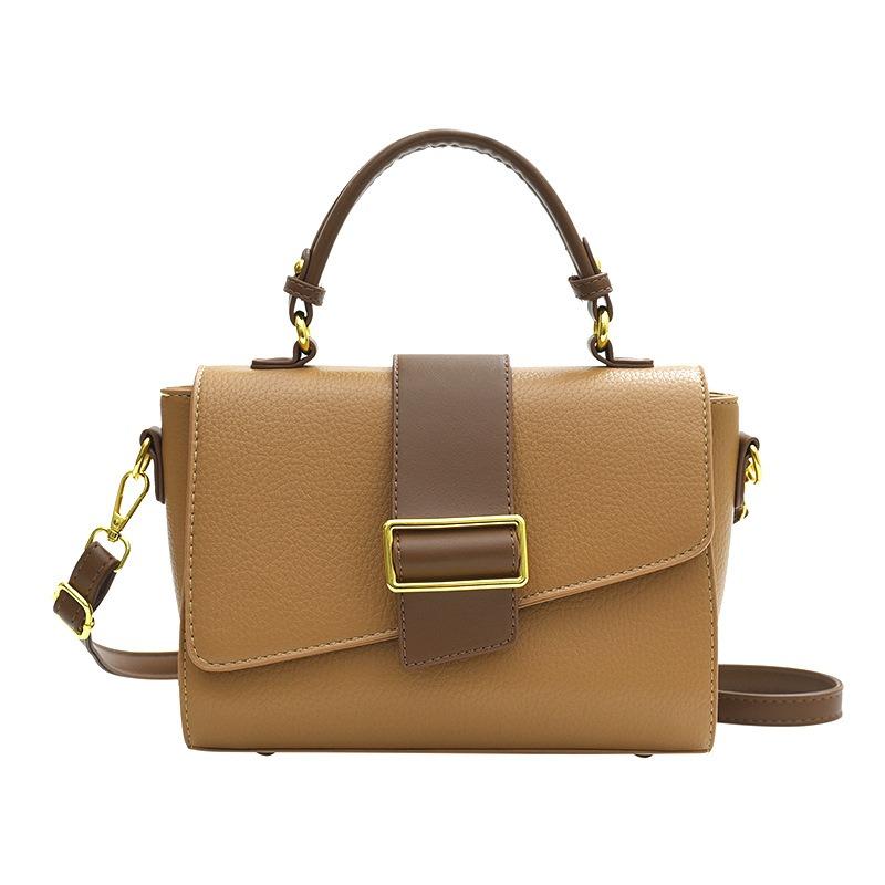 Fashion women's bags New simple and atmospheric shoulder bags Large capacity high-end sense versatile diagonal span handbags