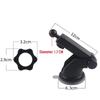 1PCS Car Telescopic Rotating Sucker Accessories 17mm Silicone Bracket Car Holder Suction Cup Base Bracket Black For All Auto
