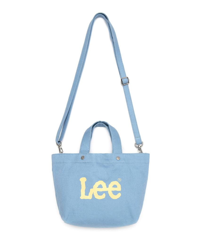 Lee Twitch Logo Cotton Mini Tote Bag Light Blue
