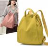 Nylon Women Backpack Waterproof Large Capacity Casual Lazy Style Hand & Shoulder Bag
