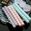 Pearlescent Mixed-Color Sealing Wax Beads Set Breakable Creative Shaped Chocolate Wax for DIY Crafts and Journaling