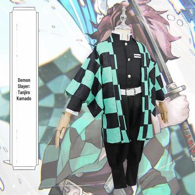 Xingmanyuan Tanjiro Kamado Demon Slayer Sada kostýmů pro dospělé pro cosplay