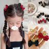 Kids Sweet Cute Bow Small Hair Clip Women Headwear  Rabbit Ear Crown Mini Hair Claw Hairpins Girls Hair Accessories