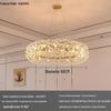 Modern Crystal Dandelion Chandelier for Living Room, Bedroom, or Dining Room - 2025 Style