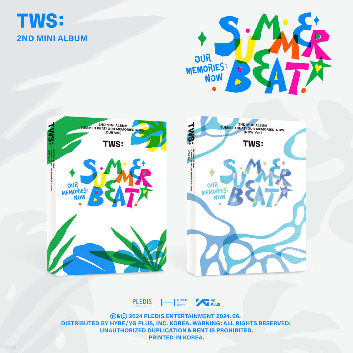 TWS - 2nd Mini Album  SUMMER BEAT!  [2 Type Set]