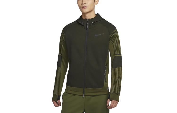 Nike THERMA FIT ADV Jackets Men s Green Hooded Moderate Other DD2131-326 XL