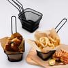 Stainless Steel Fried Mesh Kitchen Fry Basket Cooking Basket Fry Pan Oil Pan Strainer Noodle Spoon Colander French Fries