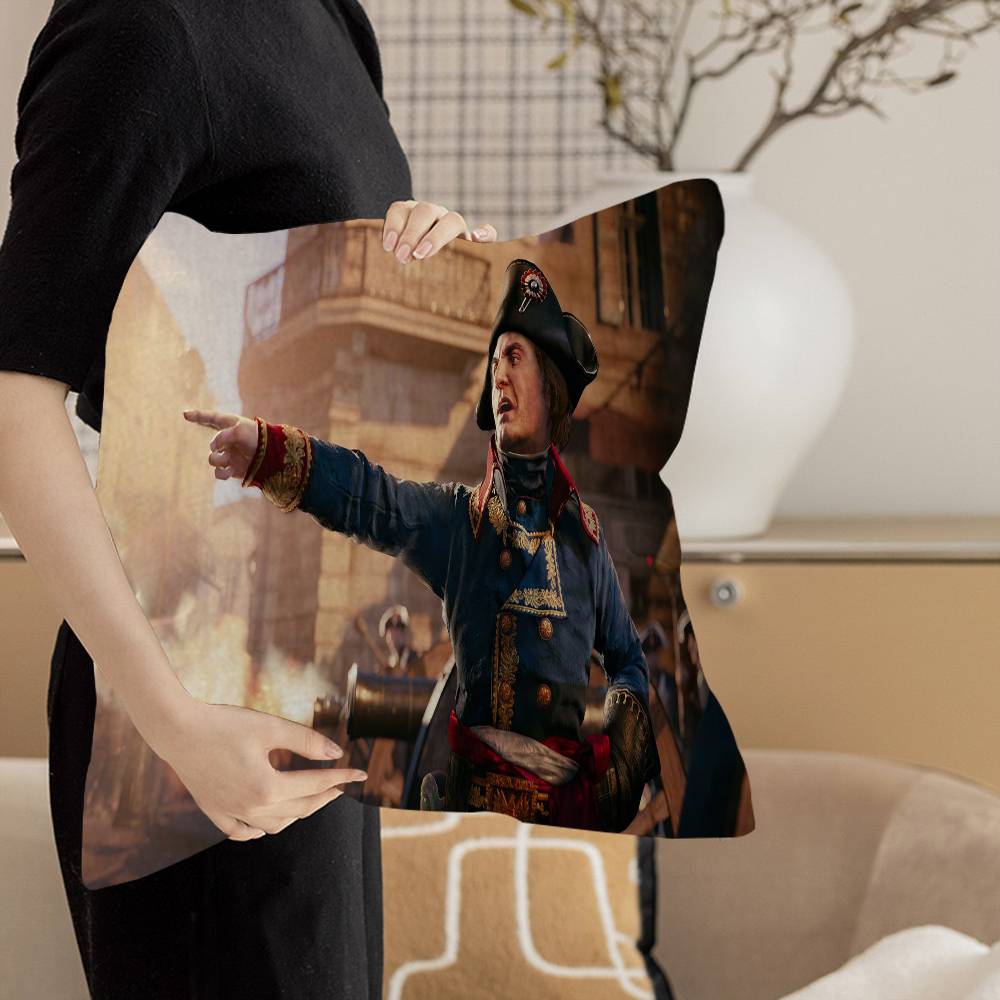 Napoleon Bonaparte kunst Kussen Cadeau Huis Kantoor Decoratie Slaapkamer Bank Auto Kussenhoes hoes x