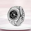 Mini Vintage Anello Orologio Rotondo Creativo Quarzo Orologi Moda Coppia Orologi Accessori