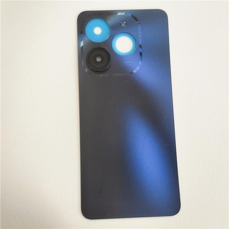 Battery Back Cover For Infinix Smart 8 X6525 Rear Door Housing With Adhesive Sticker Repair Parts