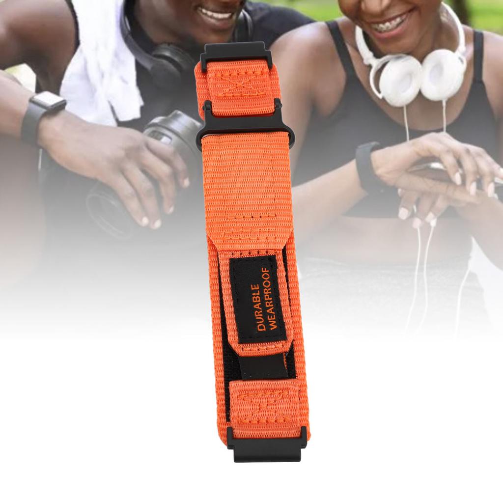 Nylon Sports Strap for Huami     Smartwatch   Metal Connector Hook and   Fastener Soft Woven Replacement Watchband