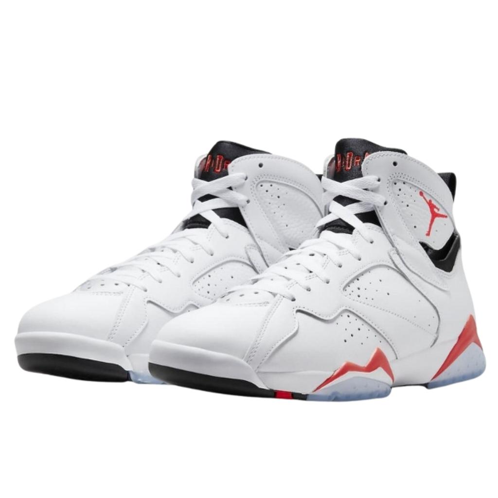Air Jordan 7 Retro Biały Infrared