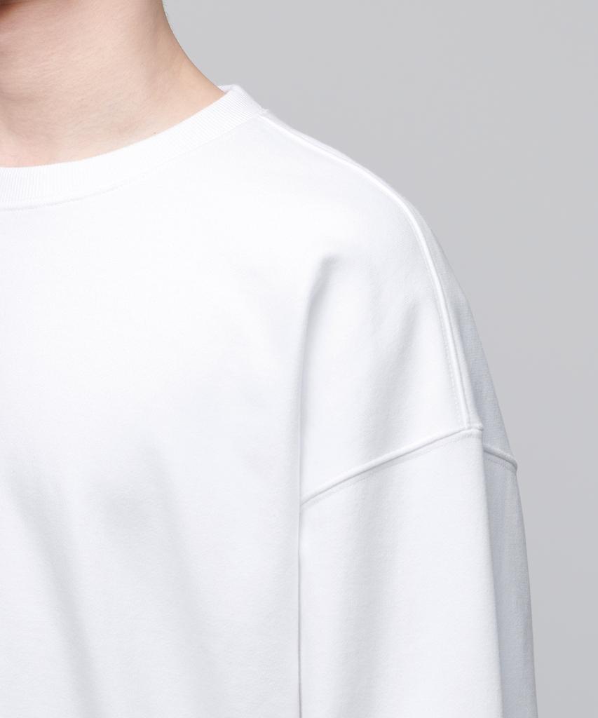 MUSINSA STANDARD Recycled Oversized Sweatshirt [White]
