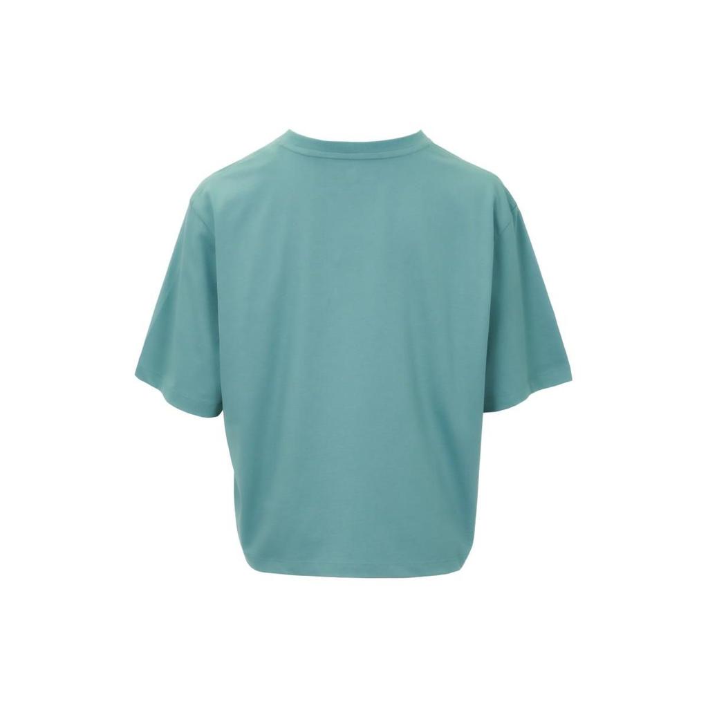 Timberland Letter Pattern Printed Short Sleeve T-Shirt Women tops Teal A6HRD-DV6
