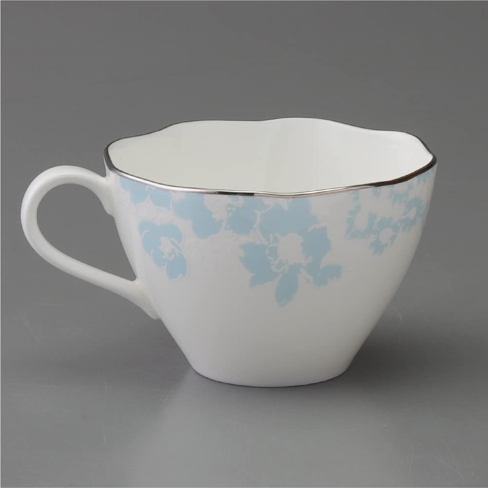 JILL STUART Cup Saucer Set Pink Blue 3 Piece Set with Pot & 97129-21972