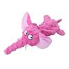 Durable No Stuffing Dog Chew Toys Soft Plush Squeaky Elephant Shaped Pet Toy for Dogs Stuffingless Puppy Toys for Teeth Cleaning
