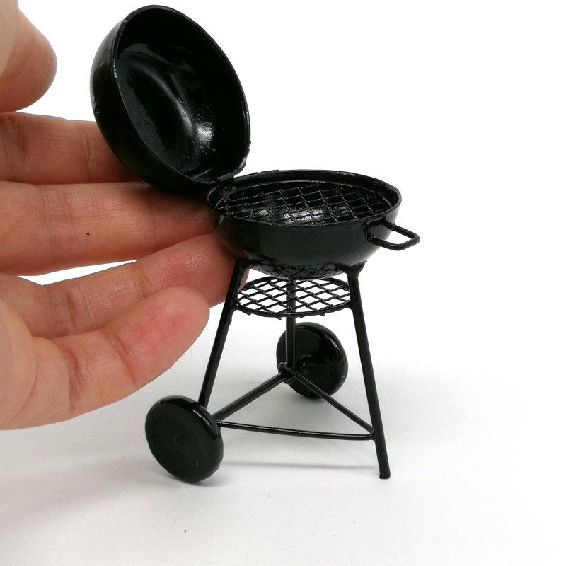 Mini BBQ Model Doll House Accessories Pocket Soldier Model Accessories
