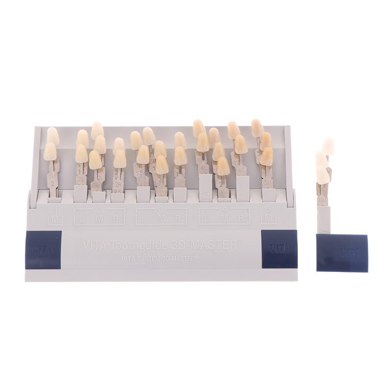 

Vita 3D Master Стоматологическая лаборатория Оттеночная шкала 16/29 цветов Отбеливание зубов Сравнение Стоматологическая клиника Колориметрическая пластина 29Colors