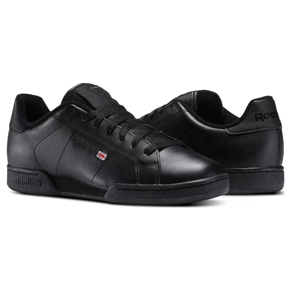 Reebok NPC II Pohodlné Všestranné Odolné Nízké Tenisky Pánské Tenisky Černé 100000119