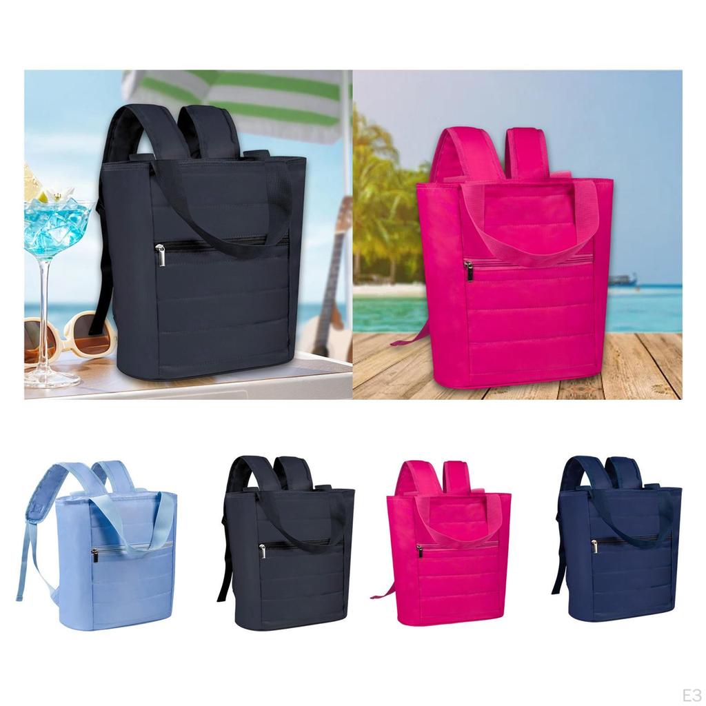 Rucksack Isoliertasche Tragbar Große Kapazität Auslaufsicher Thermische Lunchtasche für Wandern