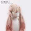 Milk Color Rose Bow Pair KC Lace Headband Handmade Small Things Sweet Lolita Accessories
