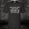 My Dog Listens To the Word T-shirt Dog Shirt Gift Fun Fun Saying S-5XL