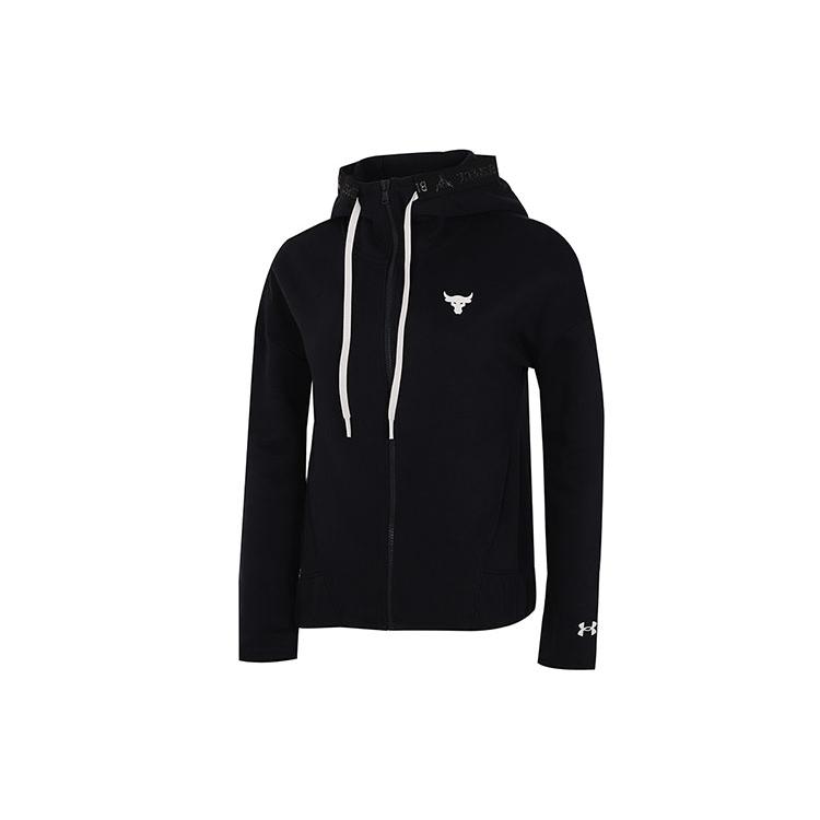 Under Armour Project Jackets Women's Black Hooded Moderate Other 1356958-001
