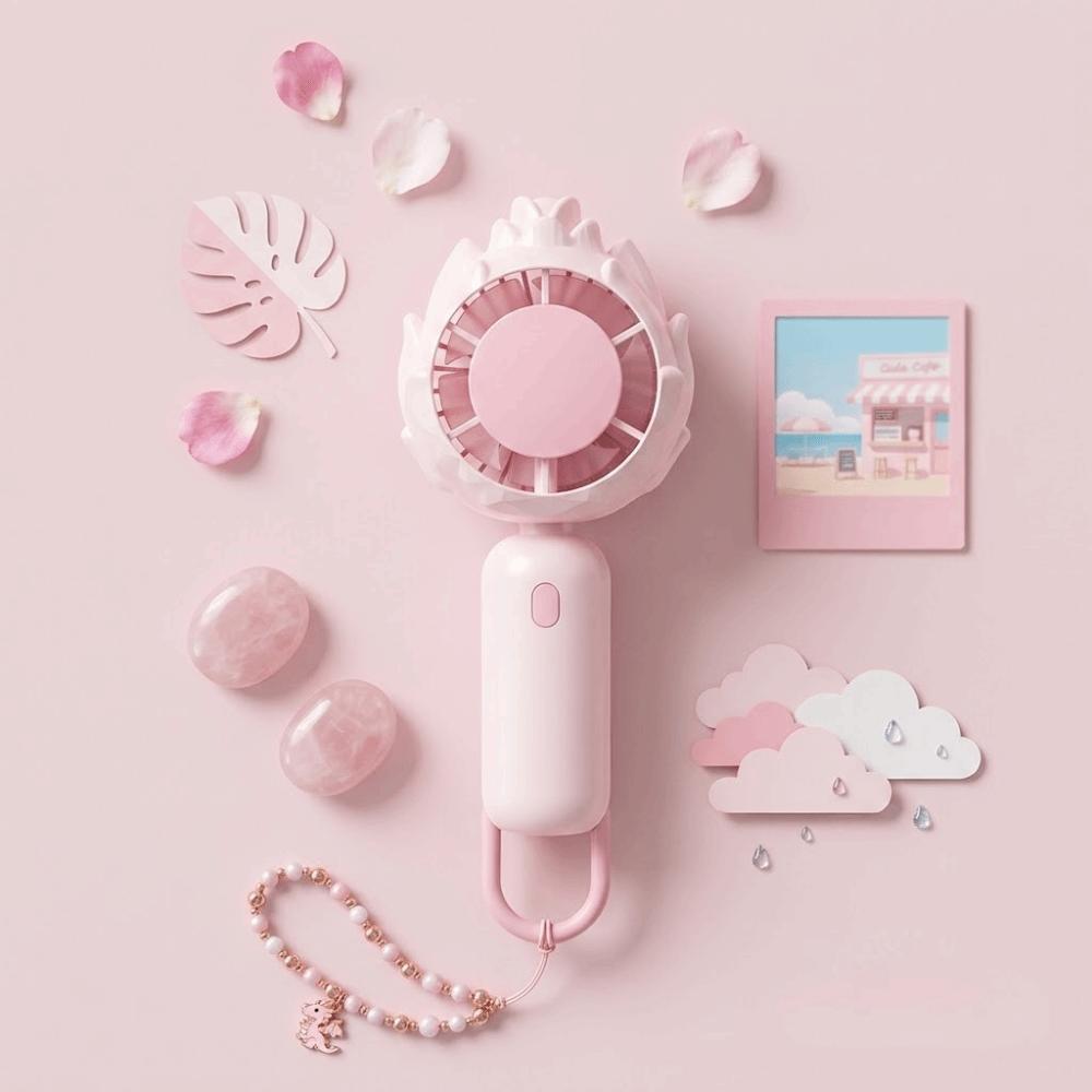 Portable High Speed Hand Fan High Speed Mini Fan Easy Store Portable Turbo Fan for 3.7V500mAh Home