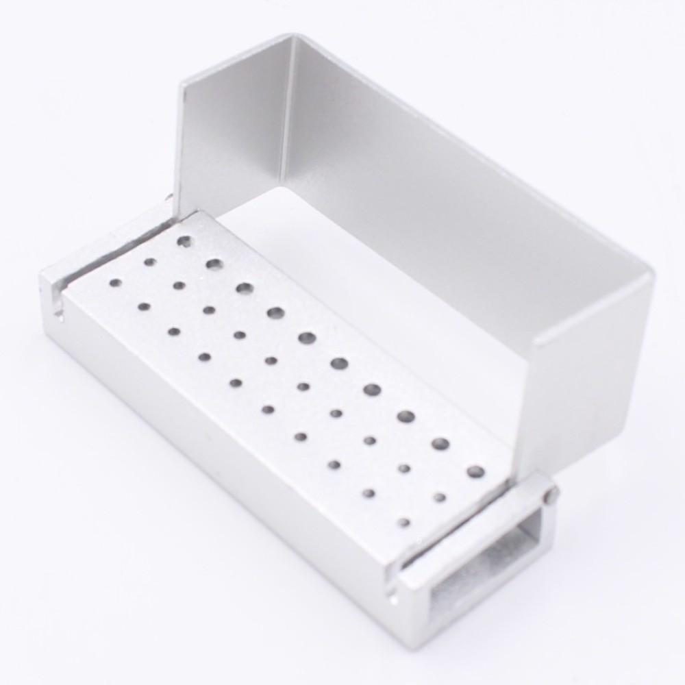High Speed Disinfection Box Case Low Speed Dental Burs Organizer Handpiece Burs Block  Laboratory