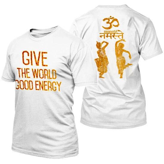 Yoga T-shirt Meditation, Harmony World Peace And Love Prayer zen buddhist new 2XL