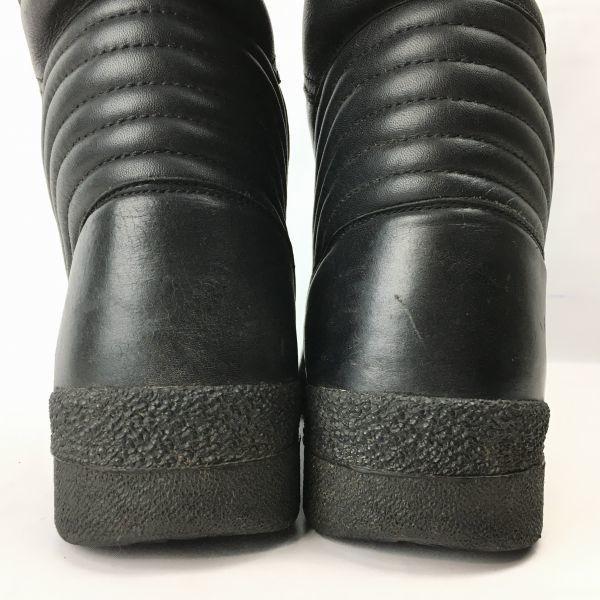 FREY Daytona Motorradstiefel Fahren Touring Größe 38 (Ca.. 23.524.5cm) Schwarze Stiefel/Schuhe(GEBRAUCHT)