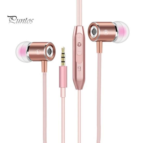 

Проводные наушники эргономичные магнитные поглощающие универсальные проводные наушники для управления воспроизведением музыки с микрофоном 3,5 мм стерео спортивные внутриканальные наушники для геймеров розового золота