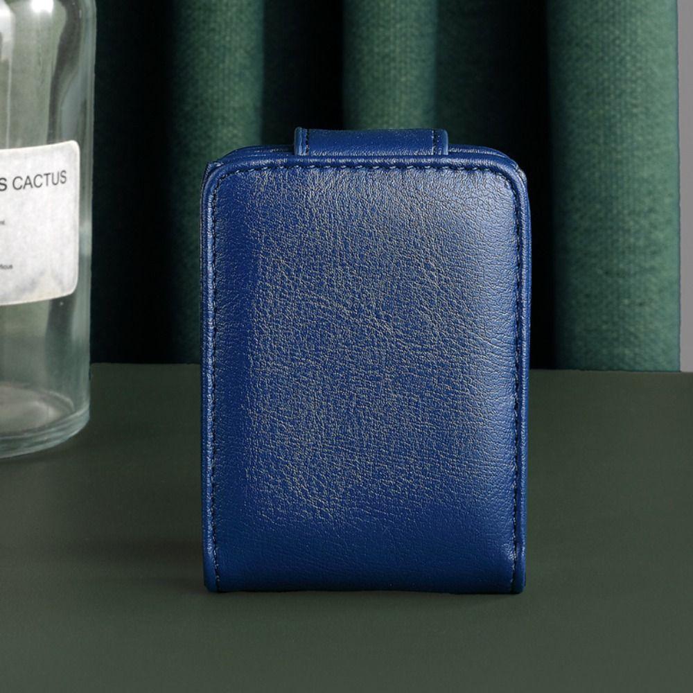 With Makeup Mirror Pu Cosmetic Bag Lipstick Storage Portable Lipstick Organizer  Travel