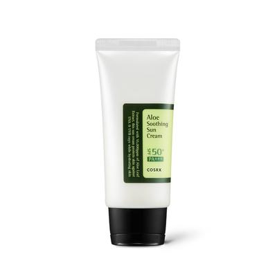 Crème solaire apaisante à l'aloe vera SPF 50+ PA+++ 50 ml