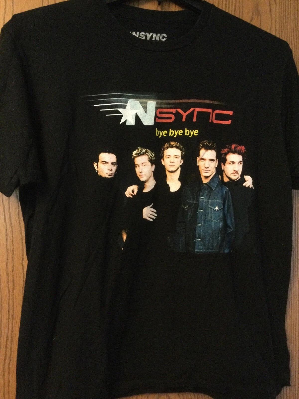 N Sync - “Bye Bye Bye” - 2018 Black Shirt - L 4XL