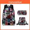 Print Doors Character Lightweight Kids School Bag For Kids Elementary