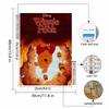 DIY Diamond Painting Winnie The Pooh and The Bee Cross Stitch Kit Mosaic Art Diamond Painting Full Circle Diamond Home Decoration