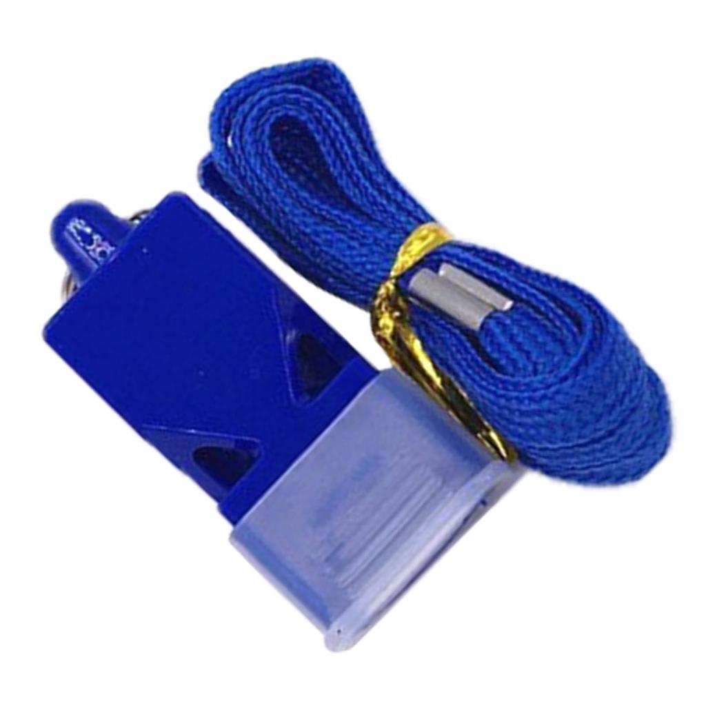 Outdoor Life Saving Emergency Whistles High Decibel Safety Survival Whistle with Lanyard for