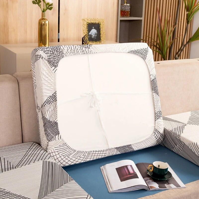 High Stretch Seat Cushion Cover Sofa Cushion Furniture Protector Fot Sofa Seat Sofa Slipcover Sofa Cover Soft Flexibility