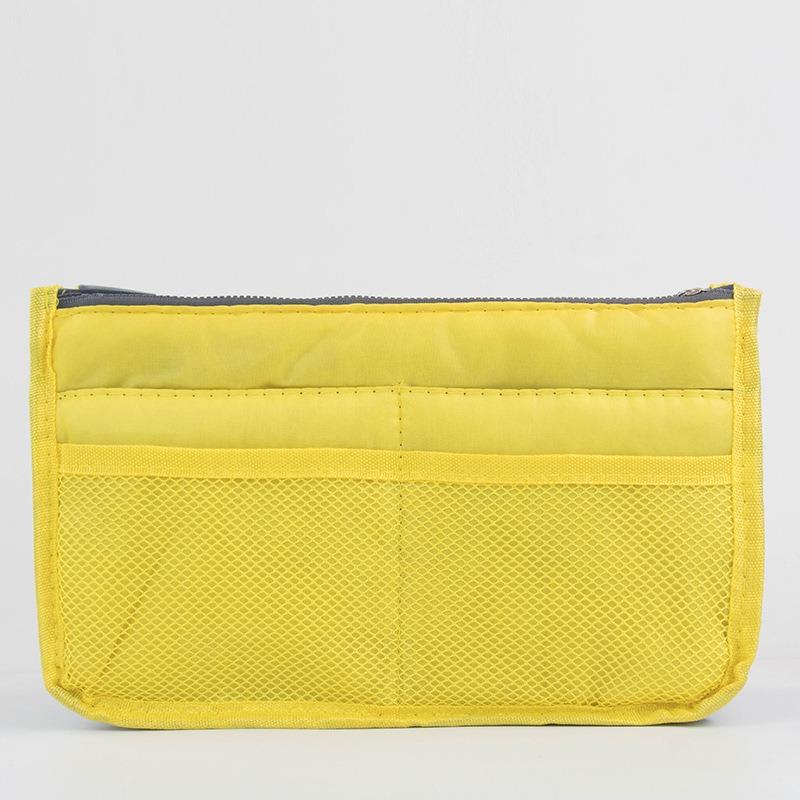 Korean Style Double Zipper Cosmetic Bag Multi Functional Storage Bag