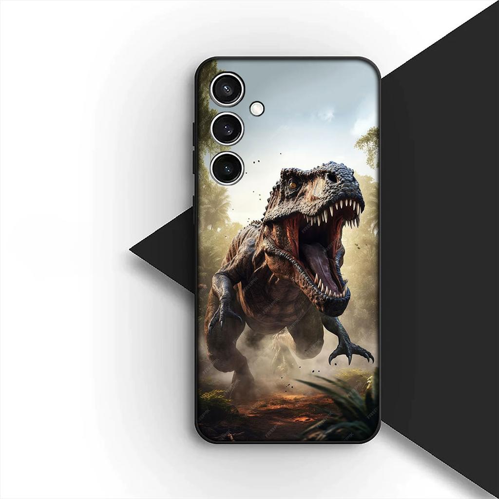 Dinosaur Tyrannosaurus Cute Rex Cover for Apple iPhone 16 14 15 Plus 11 Pro Max 16E ProMax + 15Plus 16+ 14+ Coque Phone Case
